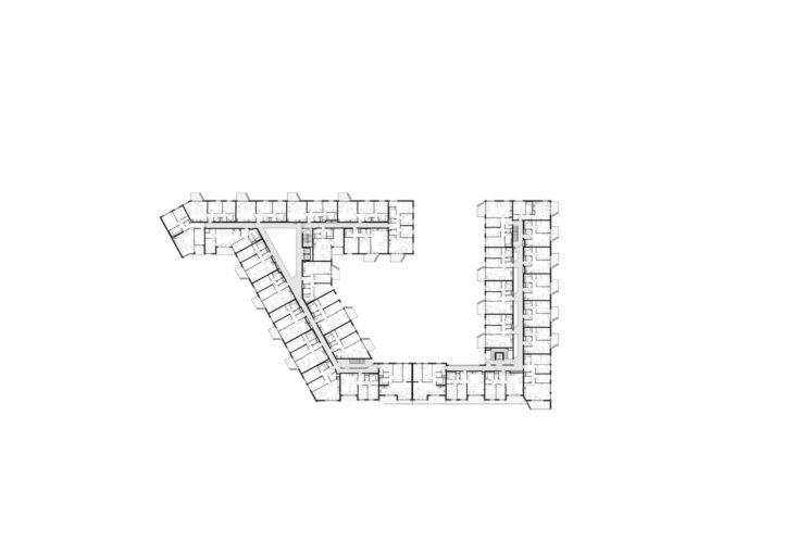 Wohnbau Ödenburger Straße Projekt DELTA. Plan.