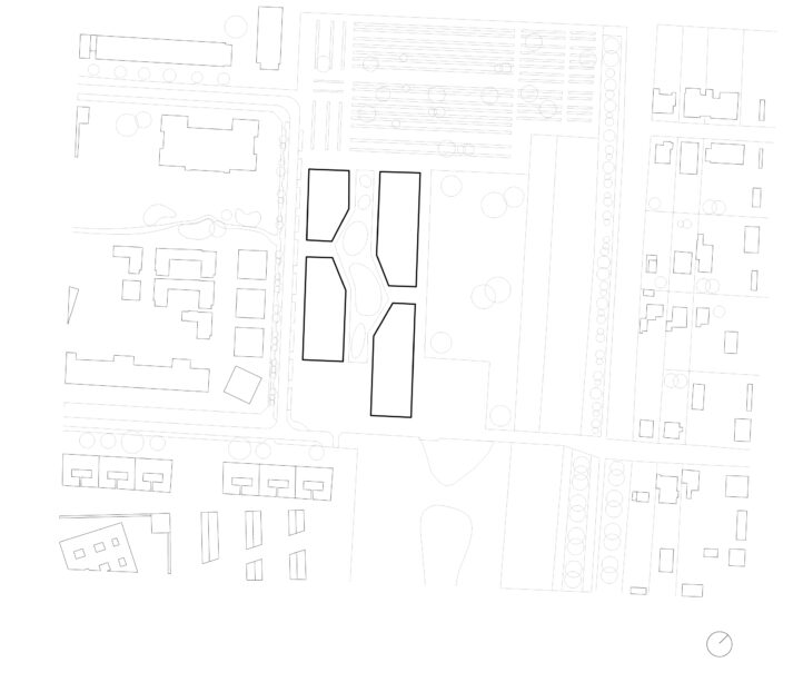 Traviatagasse Lageplan Diagramme