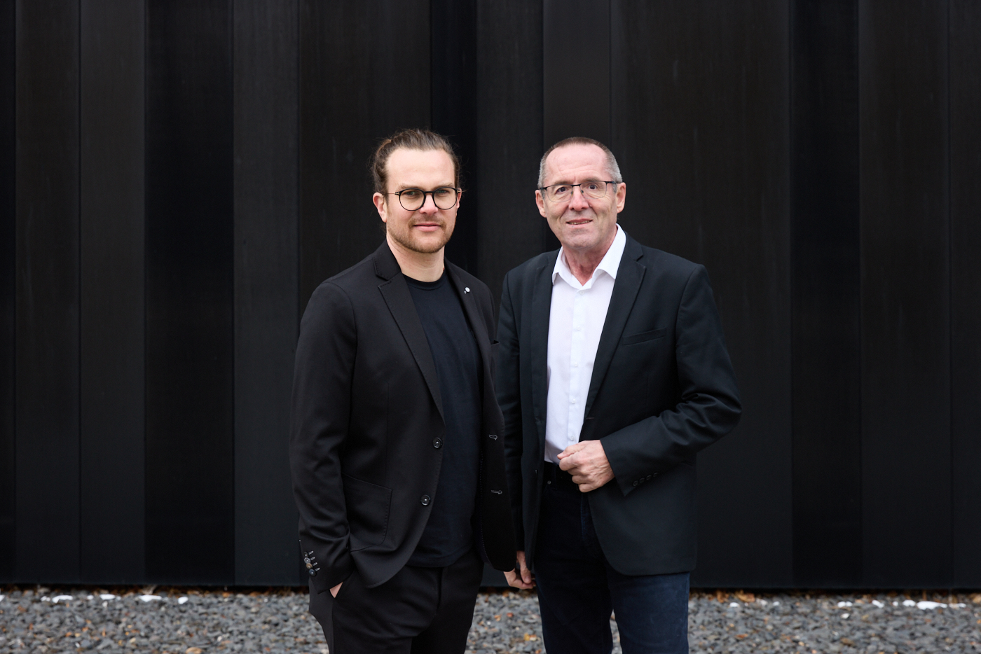 Architekt Tobias Zieglemeyer, Lead Architecture, Wels mit Konrad Scheibl (Geschäftsführer), Delta Pods Architects. Copyright Erich Sinzinger