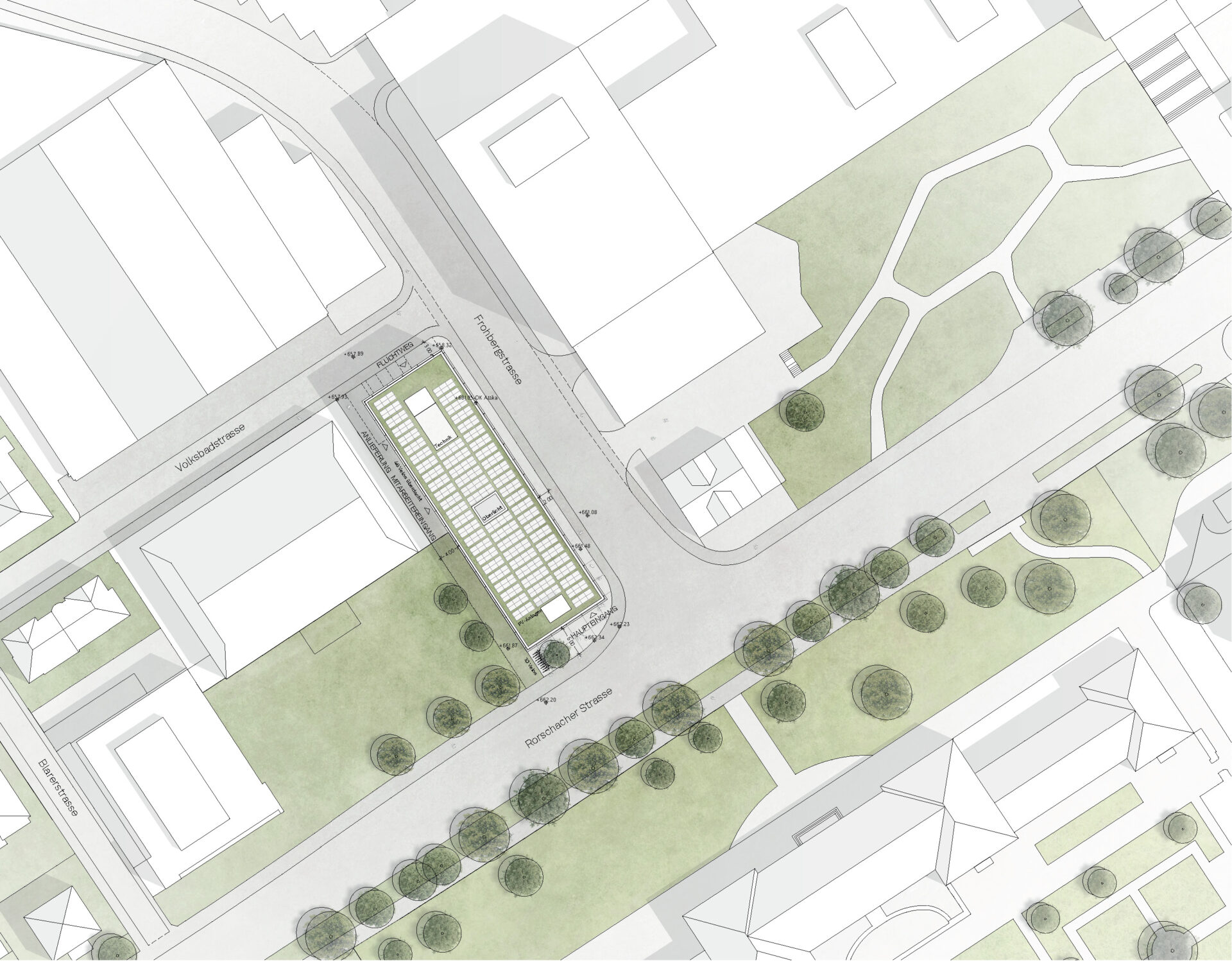 Wettbewerb Neubau Zentrum für Labormedizin St. Gallen