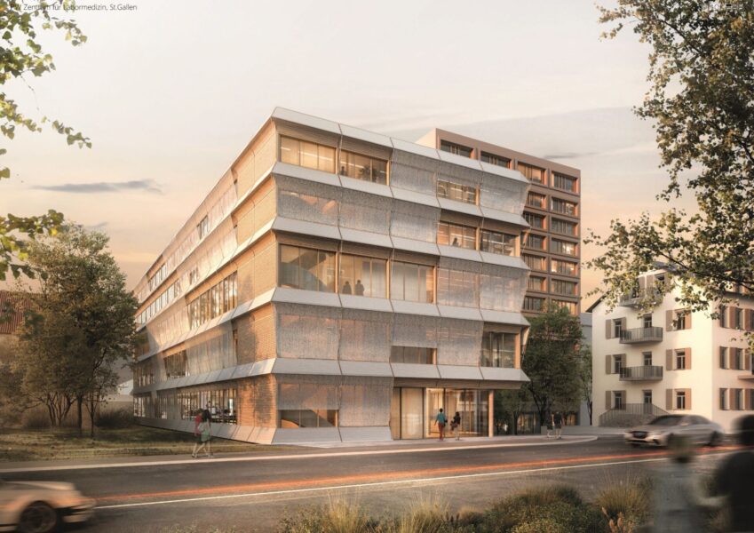 Wettbewerb – Neubau Zentrum für Labormedizin St. Gallen
