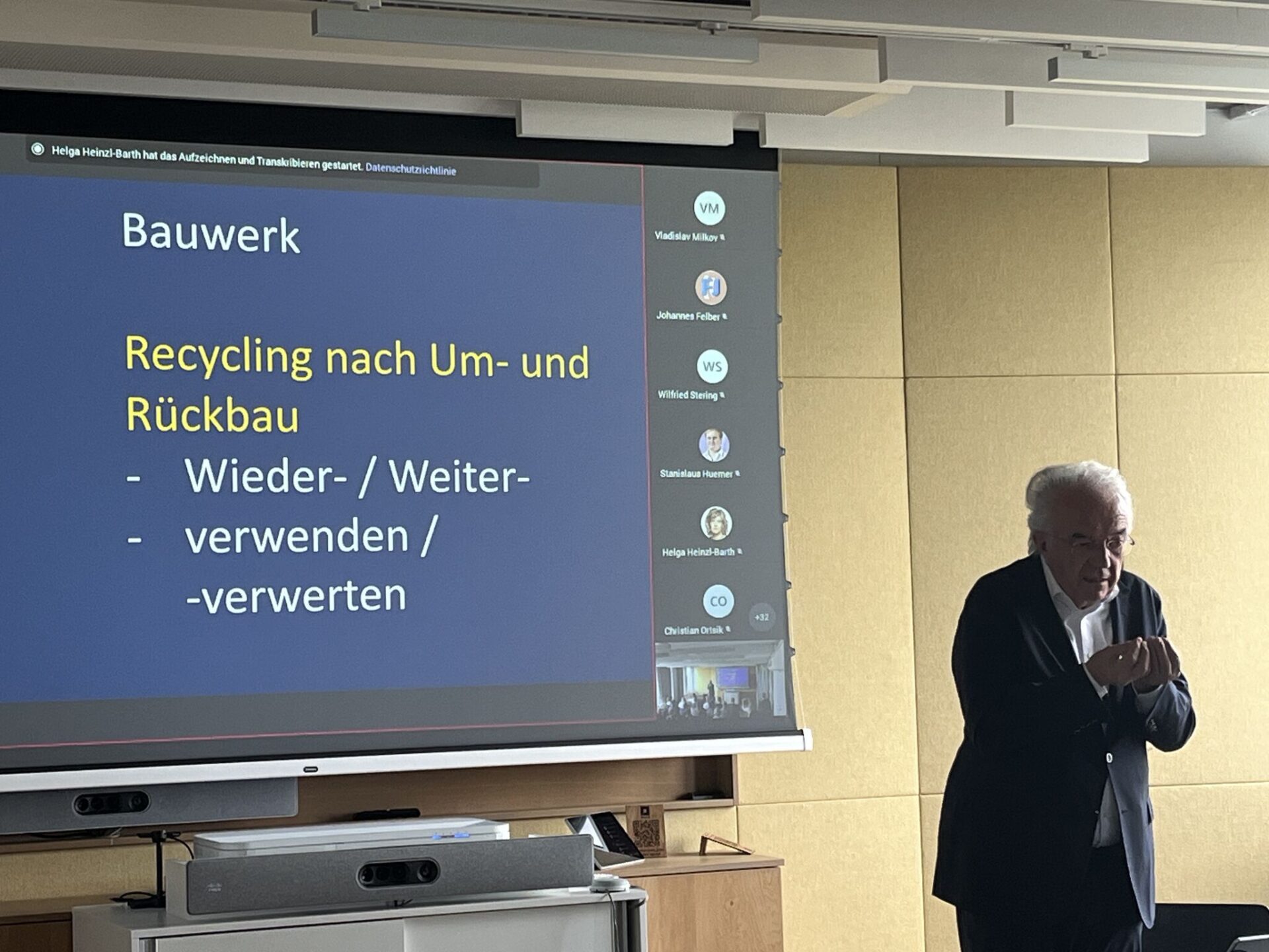 Werner Sobek bei DELTA